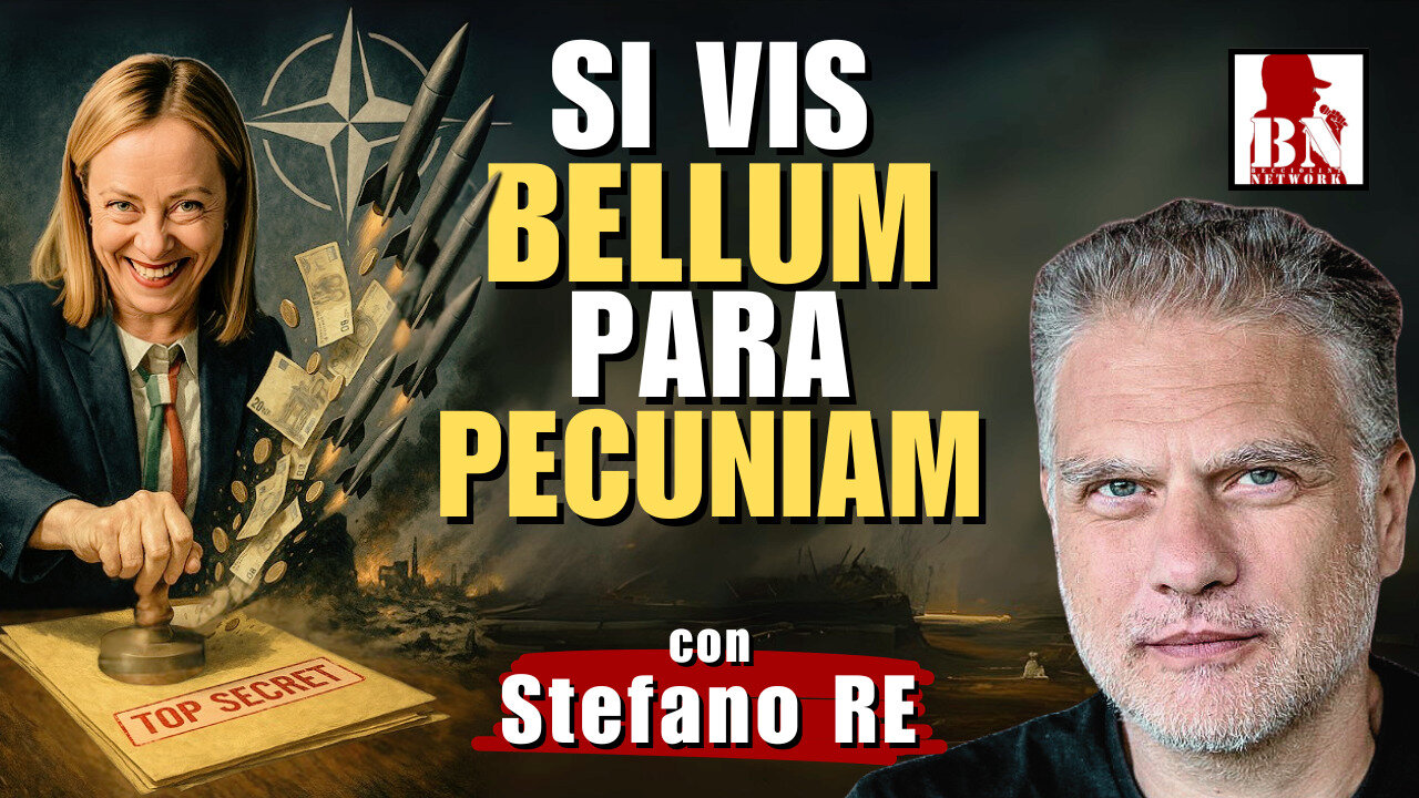 🇮🇹 La corsa alla #GUERRA finanziata in SEGRETO dal #GOVERNO | Il Punt🔴 di Vista di Stefano RE