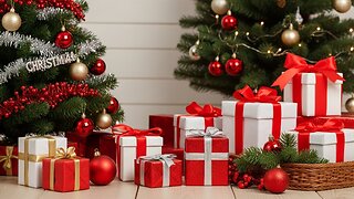 Wrapped in Red and Green [Music]