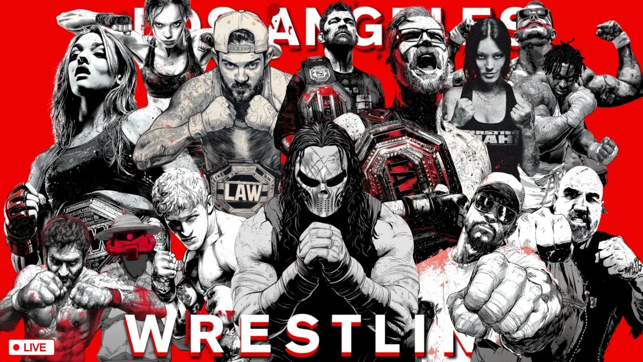 🔴LIVE • LOS ANGELES WRESTLING • GRIMM HOLLYWOOD x SOUNDBOARDLORD • VOLUME 2 •