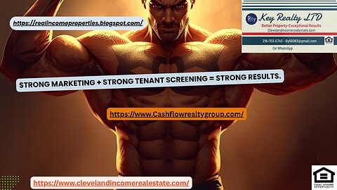 Strong marketing + strong tenant screening = strong results.