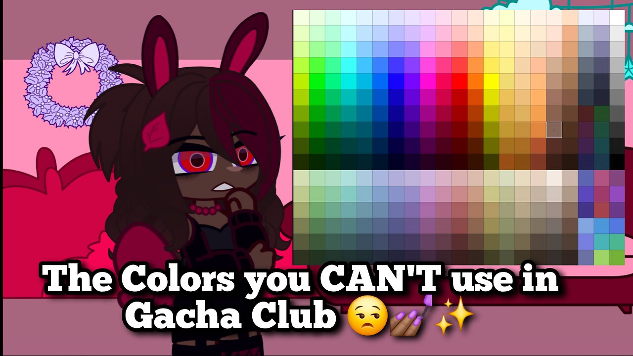 The Colors you CAN'T use in Gacha Club