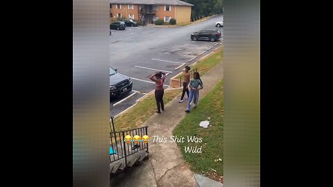 Little Dude Punched A Woman So Hard And Made Her Flew In A Nearby Parking Lot