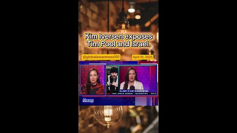 Kim Iversen exposes Tim Pool and Israel.