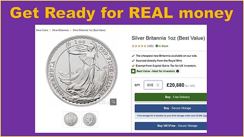 Get Ready for REAL Money