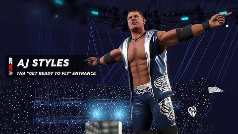 WWE 2k25 Retro AJ Styles Entrance