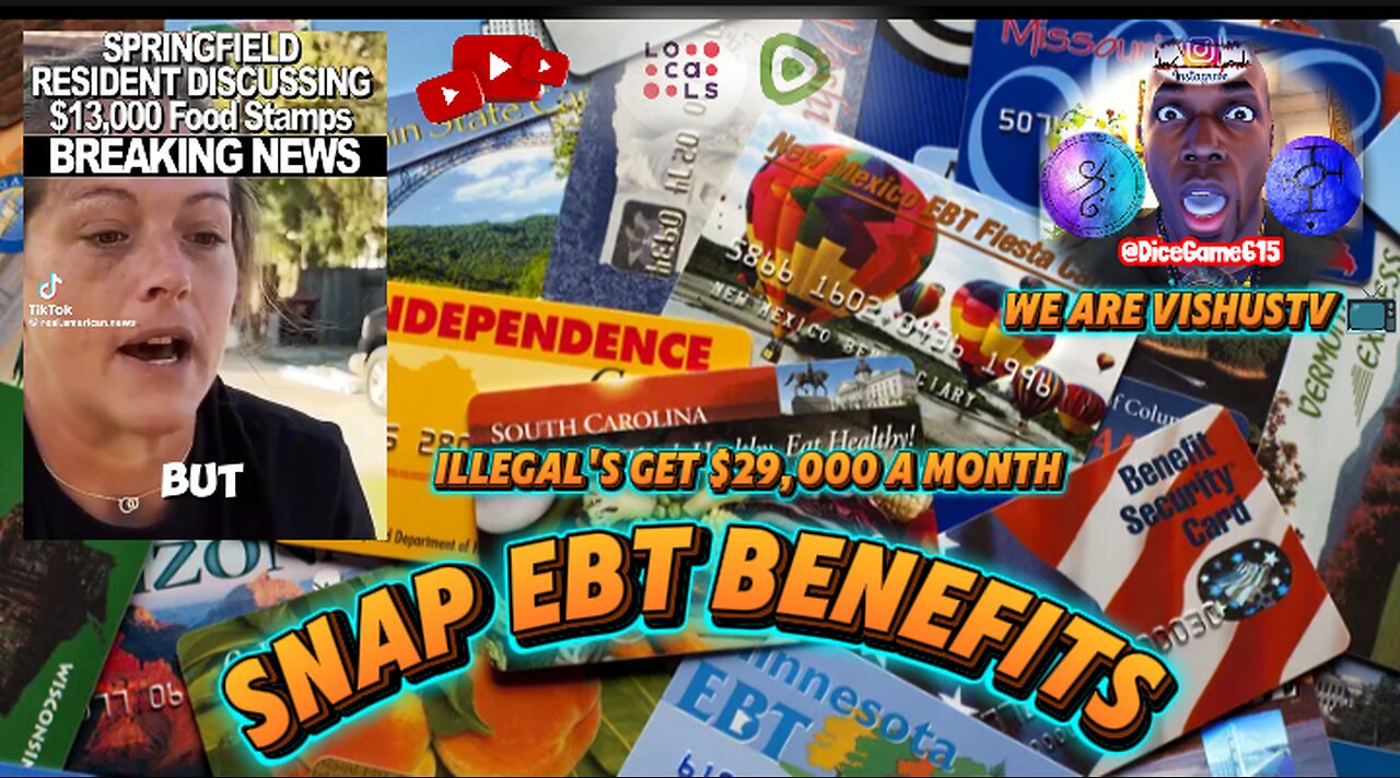 WOW... 😲 illegal's immigrants Gets 💲29,000 Of SNAP Benefits A Month... #VishusTv 📺