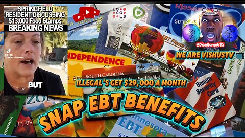 WOW... 😲 illegal's immigrants Gets 💲29,000 Of SNAP Benefits A Month... #VishusTv 📺