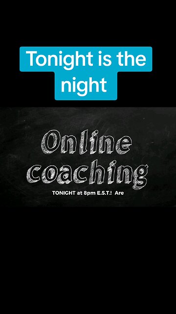 Tonight is the night