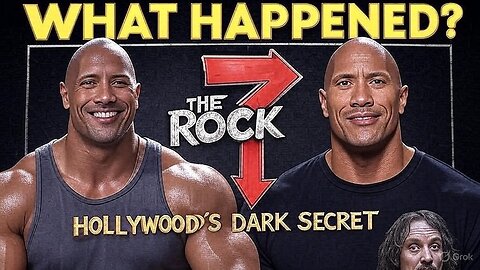 The Rock's Drastic Transformation: Hollywood's Darkest Secret Exposed?