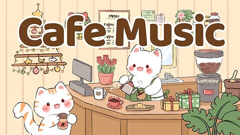 Cafe Musicss ☕🍩Coffee shop 🌟1 Hour Cafe Song🍦Stream cafe🌼cute & relaxing🍰 Make Your Day Better