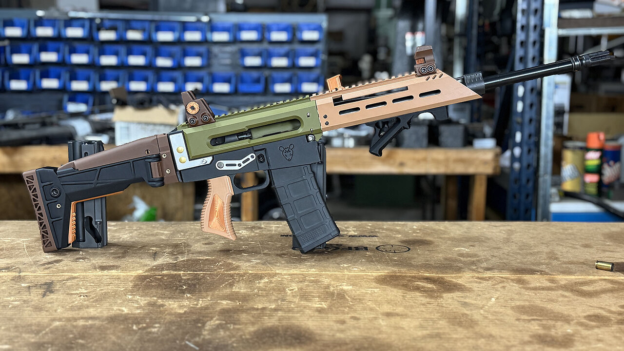 The Marsupial 3D Printed Rifle!
