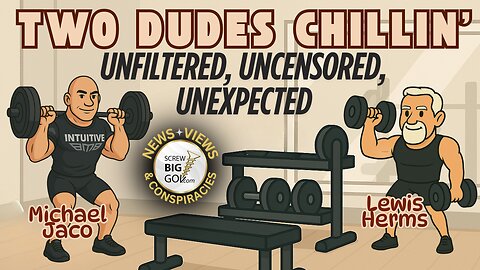 💪 Two Dudes Chillin’ – Flexin’ for Freedom Edition 💪