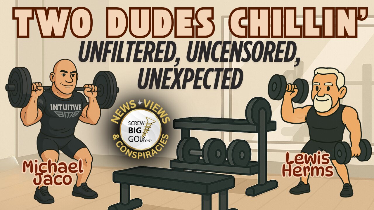 💪 Two Dudes Chillin’ – Flexin’ for Freedom Edition 💪