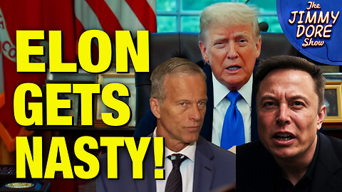 Elon Goes SCORCHED EARTH On Trump’s Budget Bill!