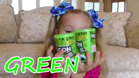 Trending: Diana plays with Slime for children