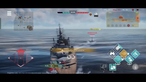 War Thunder Naval Gameplay