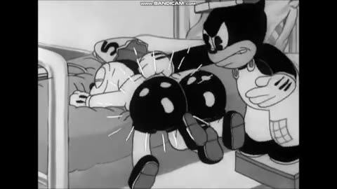 Looney Tunes: The fire alarm (1936) Spanking