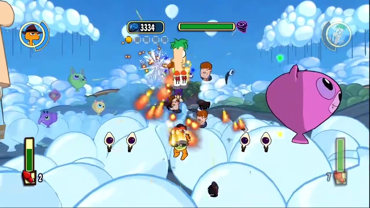 Phineas and Ferb: Across the 2nd Dimension - Balloon Skies