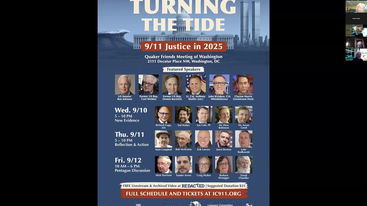 Paul Deslauries on Boston 9/11 Truth 8/21/2025