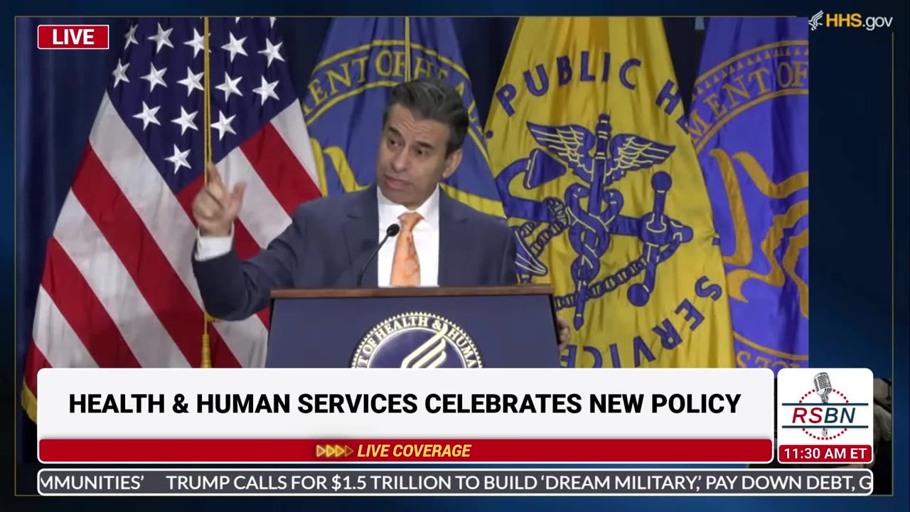 WATCH: Commissioner Makary Explains the Importance of New Nutrition Guidelines - 1/8/26