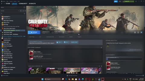 Playing Call of Duty Vangaurd Zombies and video games - (No Commentary).