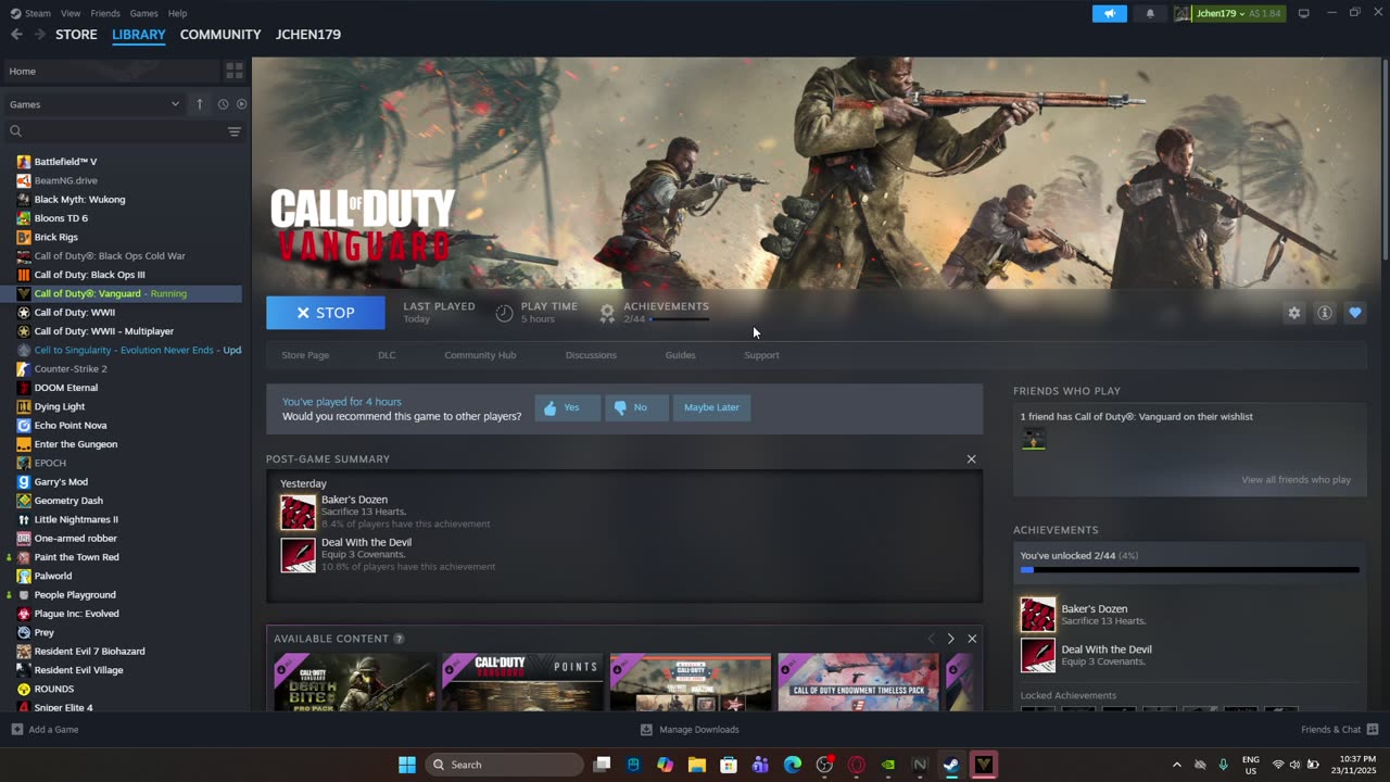 Playing Call of Duty Vangaurd Zombies and video games - (No Commentary).