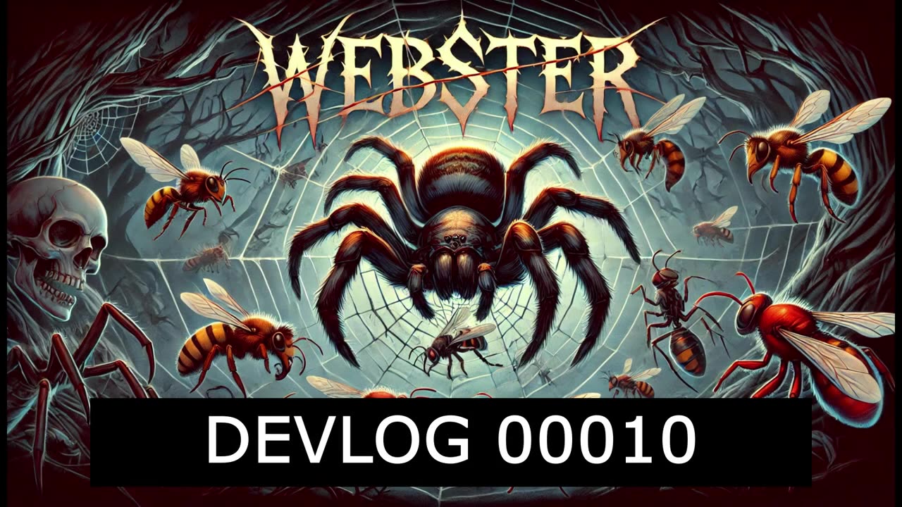 WEBSTER DEV DIARY 00010 - LAYER ISSUES | FLY Fly in from behind Camera | 3D Sound | Fixed some UI