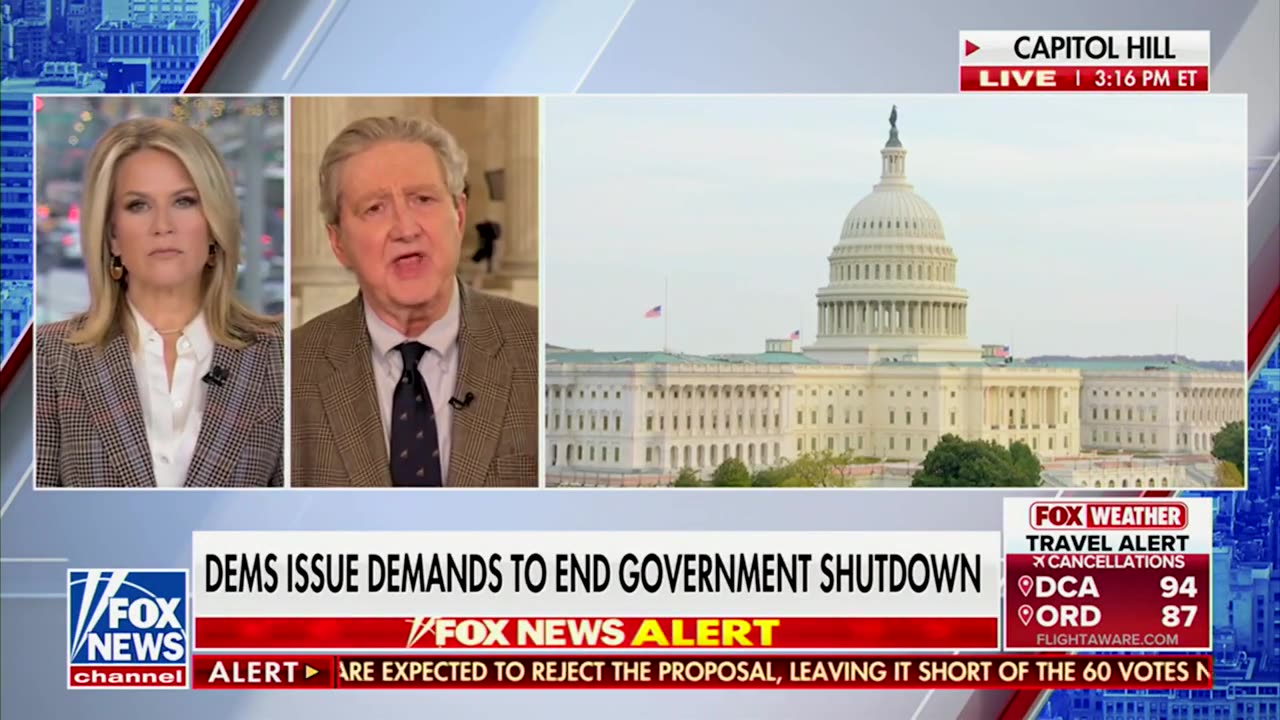 John Kennedy Responds To Chuck Schumer’s Demands For Reopening Government As Only He Can