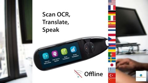 IRISPen Air 8:no WiFi,Scanner,Translation Pen,Reading Pen,Translator 16 Languages Offline,