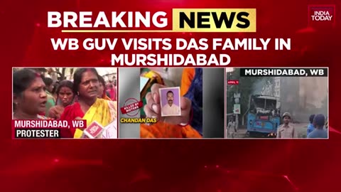 West Bengal governor promised to action against rioters and assured justis for victims