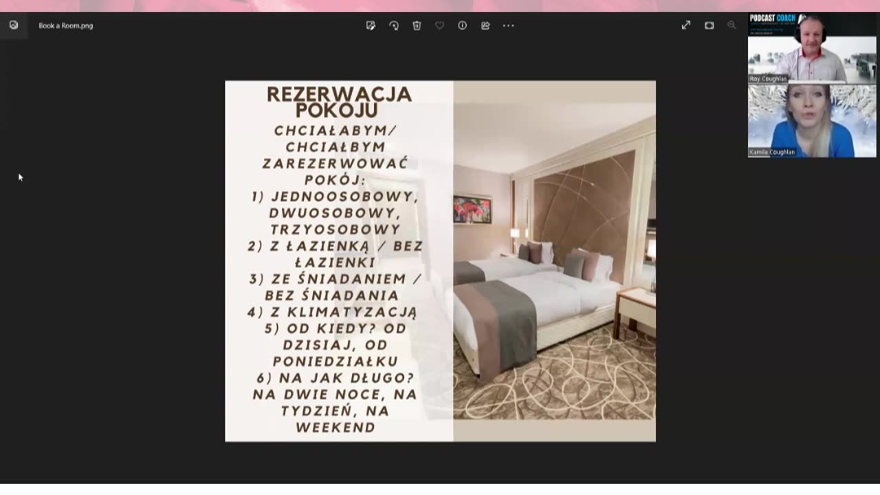 Book a hotel room Part I