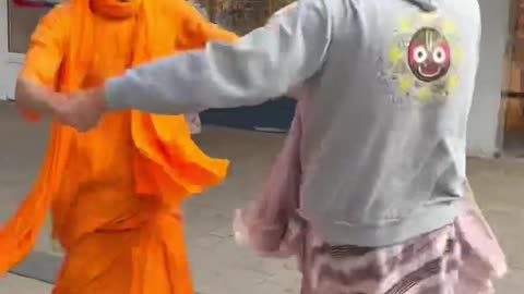 Harinam Sankirtan in Minden, Germany May 2025