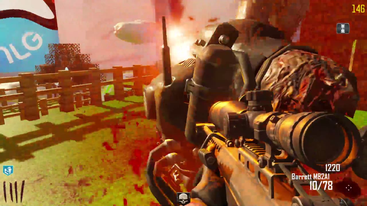 Playing Call of Duty Black Ops 3 Zombies Steam Workshop level maps - (No Commentary).