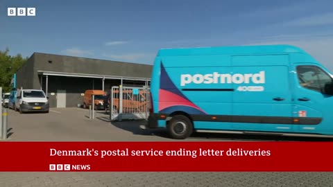 How Denmark ending letter deliveries is a sign of the digital times | BBC News