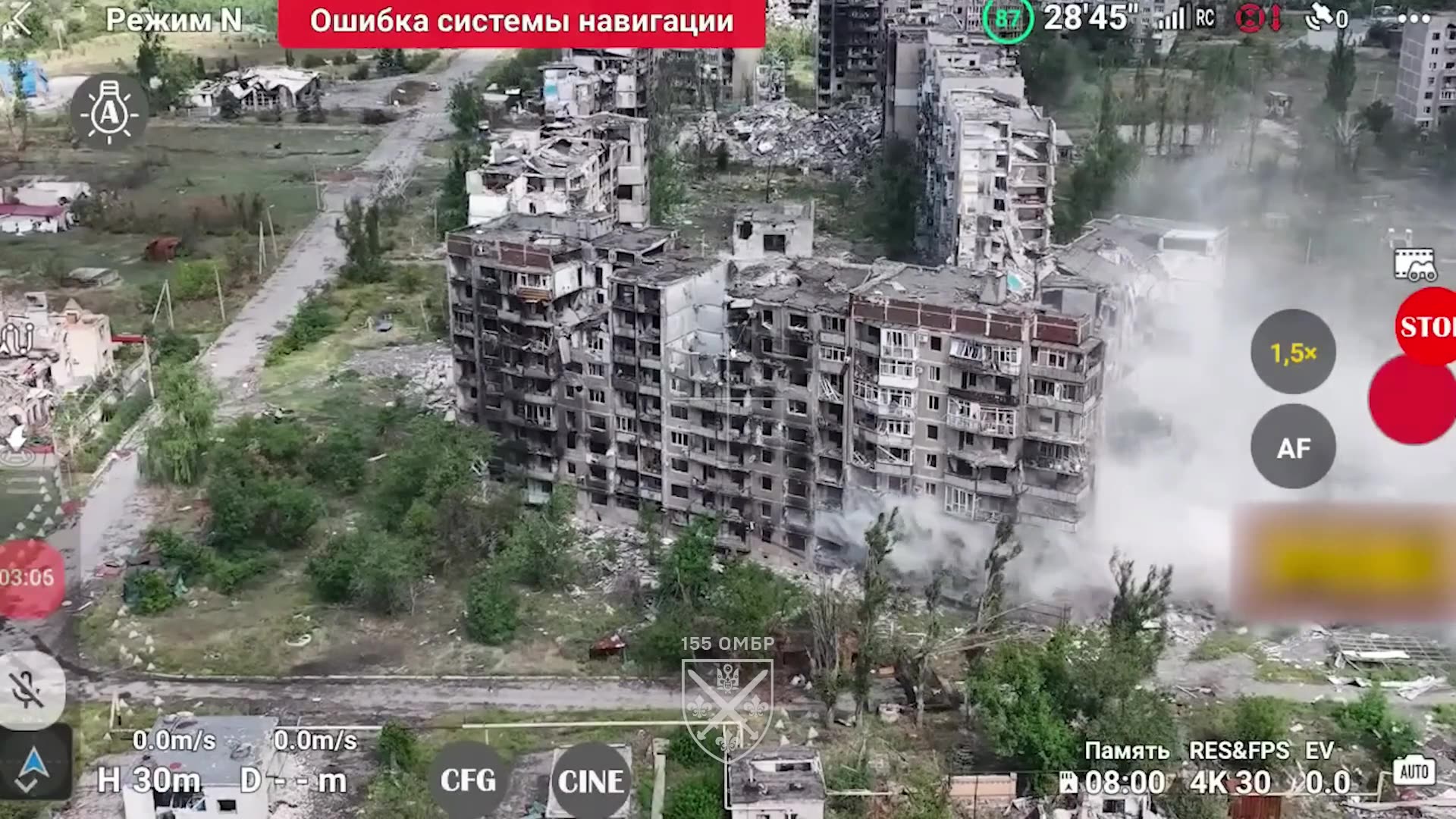 A Ukrainian Leopard tank somehow managed to drive into the Pokrovsk