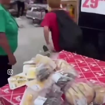 Viral video shows a kid "lil animal" trashing a grocery store as "DUMB" adults watch.