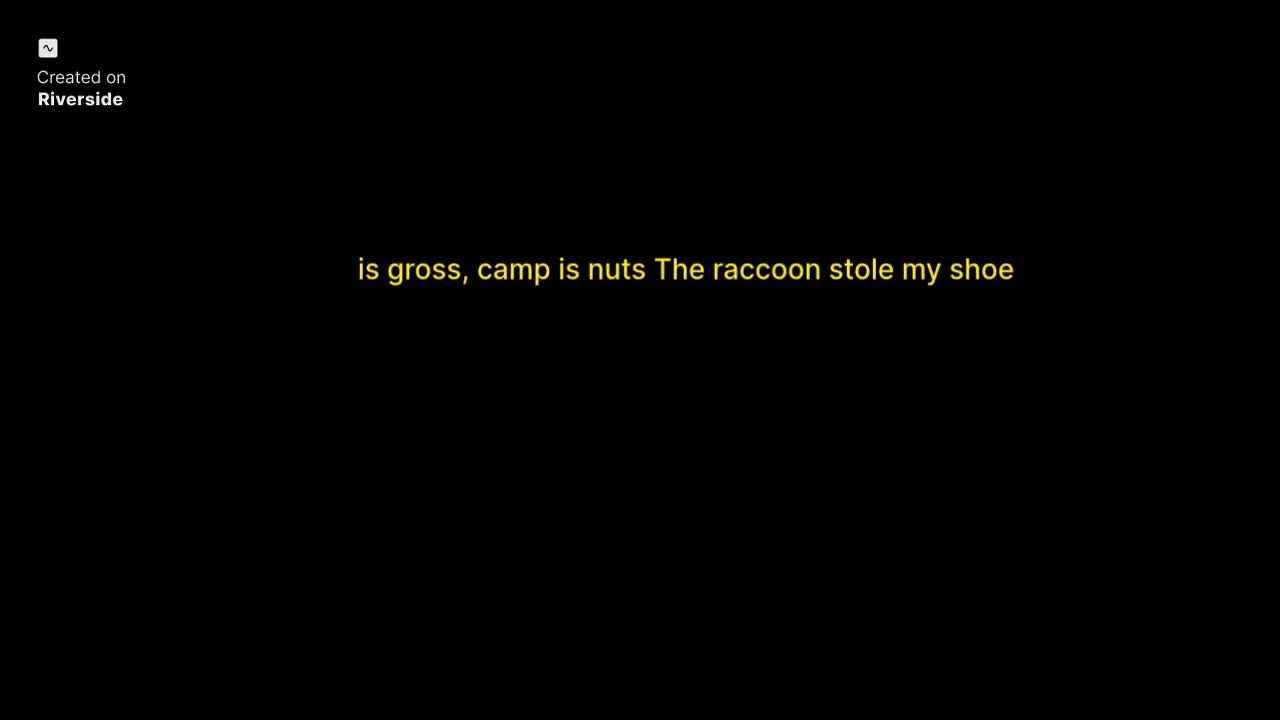 "There’s a Lizard in My Sleeping Bag":
