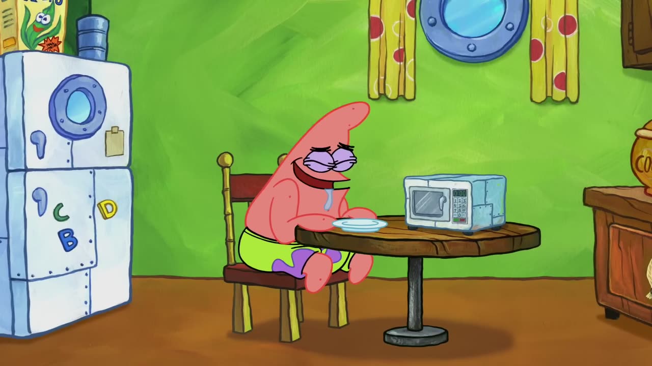 Can Patrick Star be a STAR in SpongeBob's Commercial