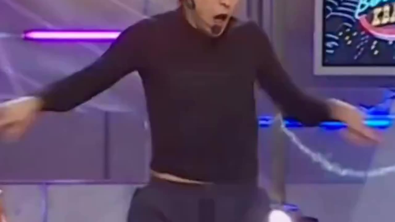 Entertainer Volodymyr Zelenskyy doing a comic routine - Zelensky