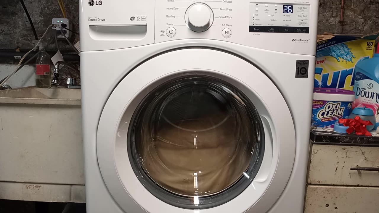 Washing Bed Pillows Using "Towels" Wash Cycle-Date: 12/4/2020
