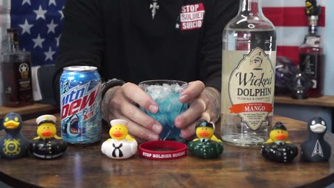 Robert Orndoff - Wicked Dolphin Mago Rum & Mtn Dew Frost Bite
