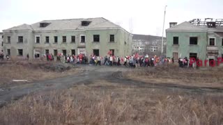 A Victory Day Parade to Remember for the Decrepit Village of Kolyma Russian Federation