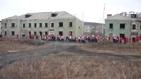 A Victory Day Parade to Remember for the Decrepit Village of Kolyma Russian Federation