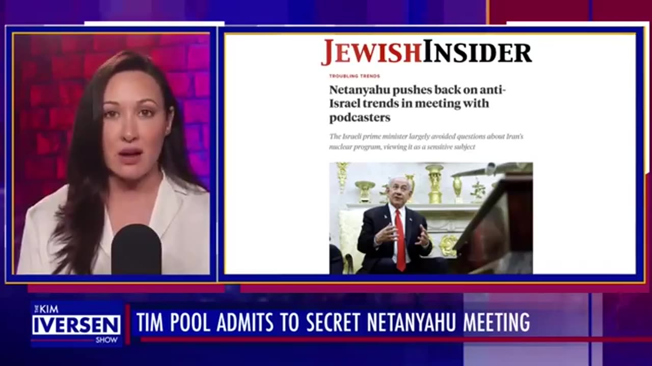 EXPOSED: INSIDE TIM POOL’S SECRET MEETING WITH NETANYAHU- DAYS LATER 4CHAN NUKED ⚔️