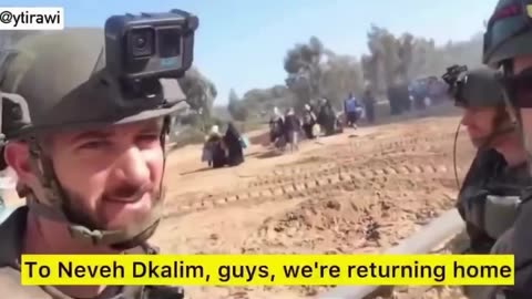 “People of Khan Younis, you are now going to Egypt. Good luck. Goodbye, and don’t come back.”