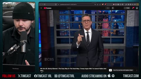 Colbert Doubles Down, Says Jimmy Kimmel Was Right About Charlie Kirk Assassination | Tim Pool