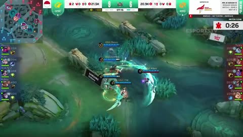 RRQ Hoshi vs Onic GAME 2 MPL ID S15