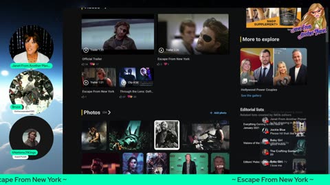 A Girl, Some Guys, and a Movie ~ Escape From New York