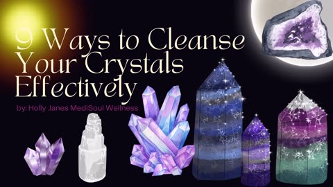 9 Powerful Ways to Cleanse Your Crystals | Blog Post Reading