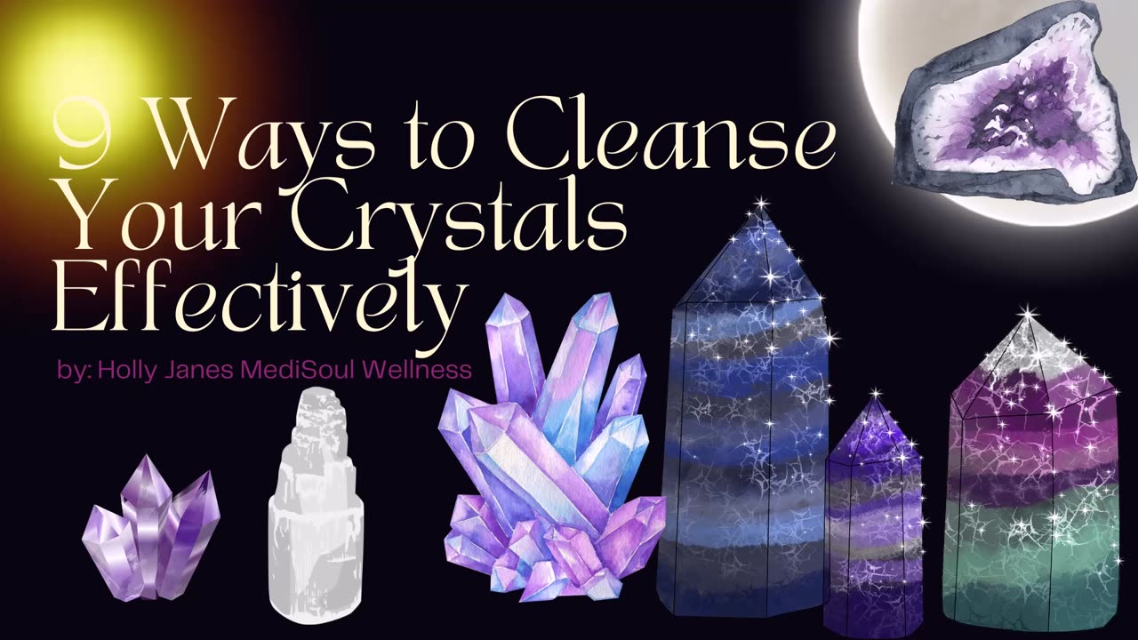 9 Powerful Ways to Cleanse Your Crystals | Blog Post Reading